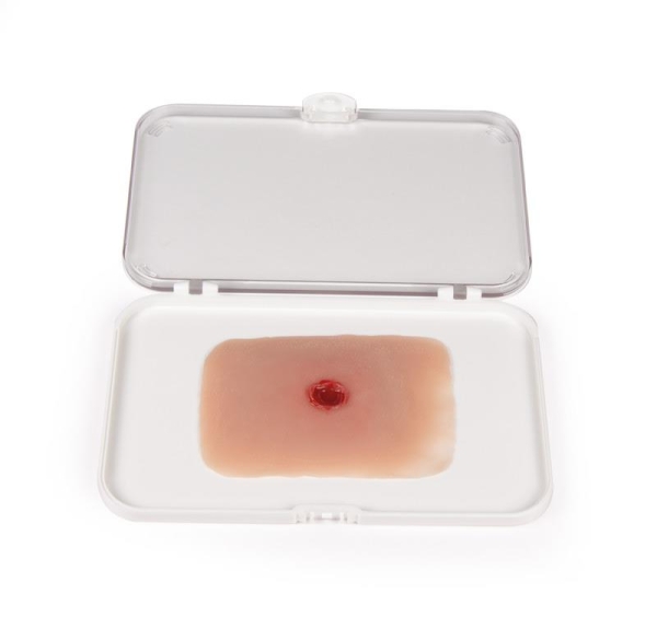 (NW010A) Wound Moulage Bullet Entrance Hole